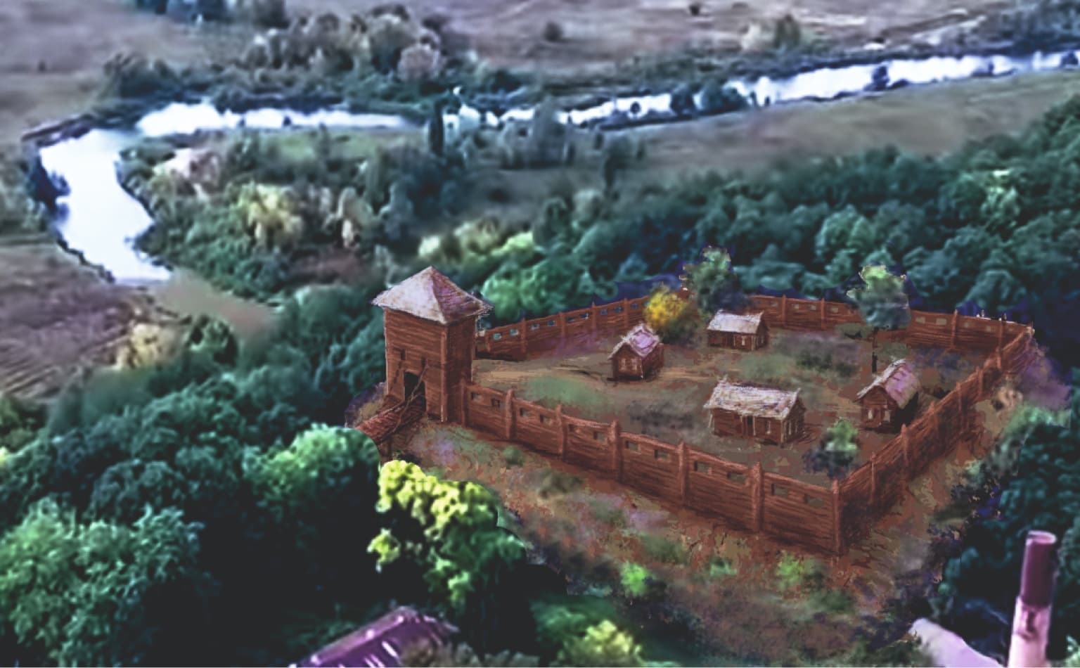 3D реконструкція замку.