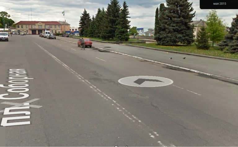 Малин, Соборна площа.